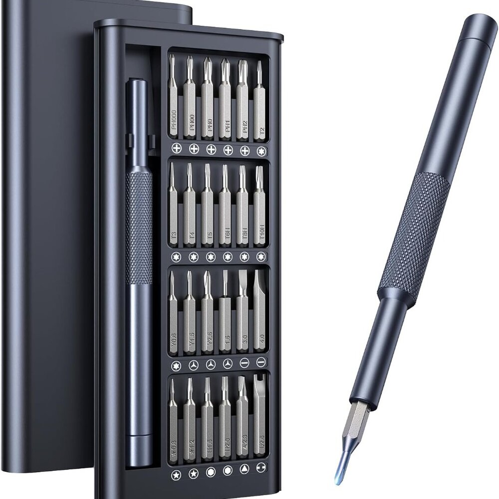 Small Screwdriver Set, Professional Magnetic Mini Repair Tool Kit for Phone